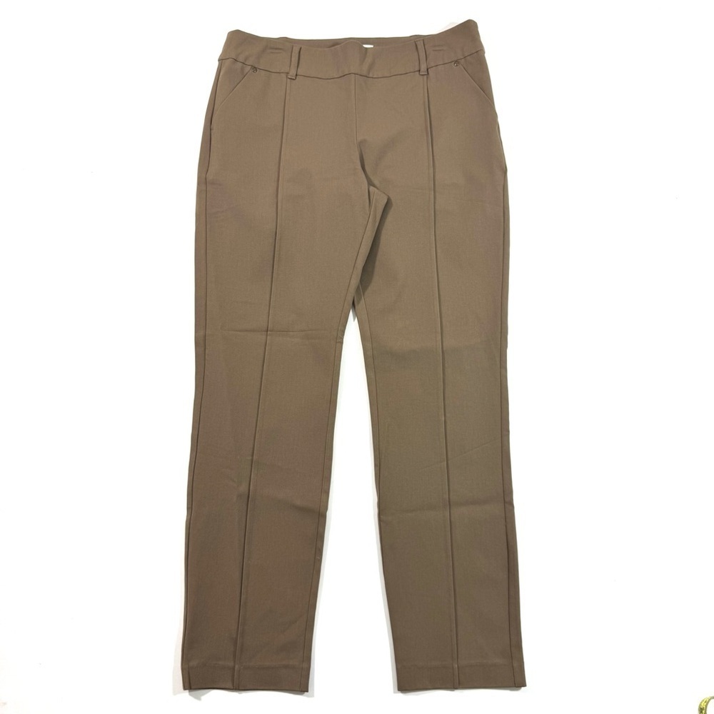 Sundance The Most Fabulous Pants Brown Pintuck Ankle